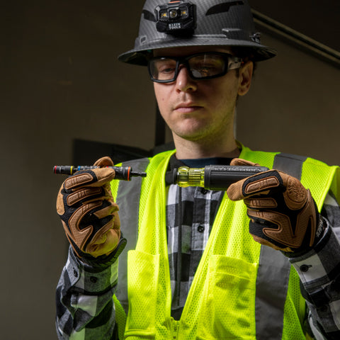 Klein 7-in-1 Impact Rated Flip Socket Set with Handle - 32910