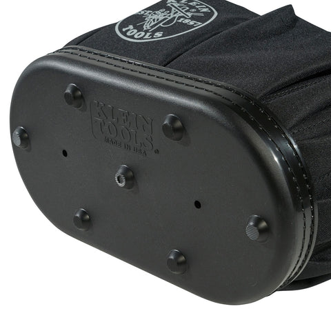 Klein Hard-Body Bucket, 15 Pocket Oval Bucket with Kickstand