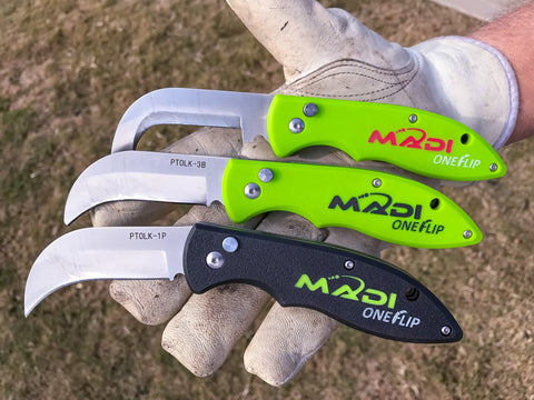 MADI OneFlip™ Pointed Lineman Knife (95-PTOLK1P)