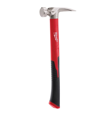 Milwaukee 19oz Smooth Face Poly/Fiberglass Handle Hammer - 48-22-9316