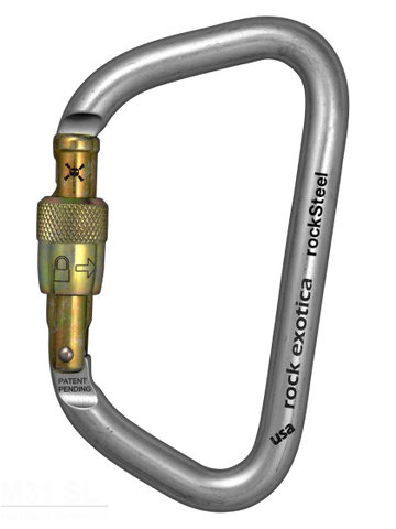 Rock Exotica RockSteel Carabiners
