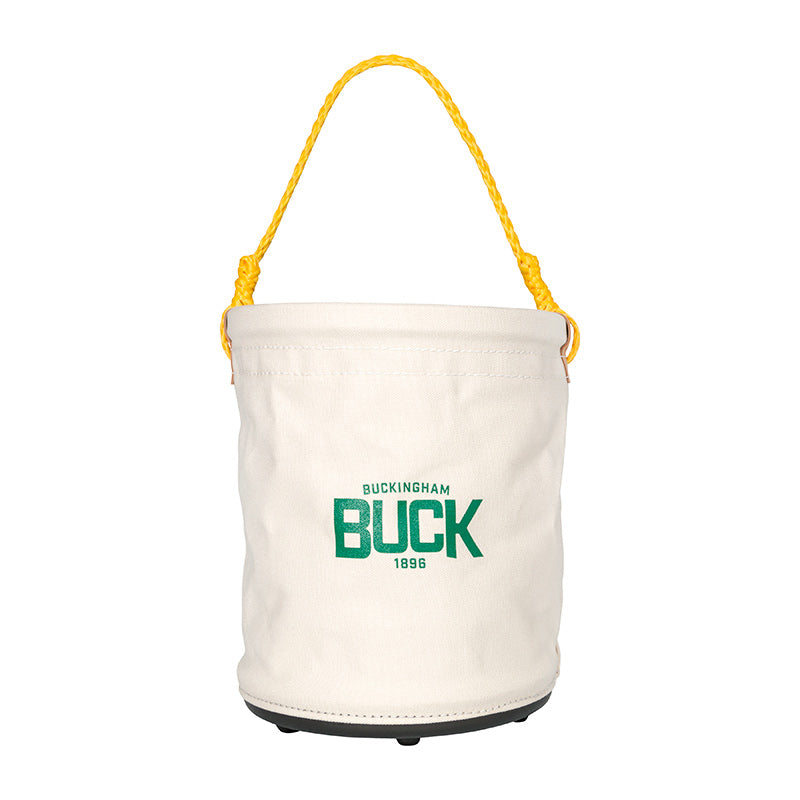 12” x 15” Canvas Bucket (Hard Bottom) with Inner Pocket (No Swivel Snap) - 1217