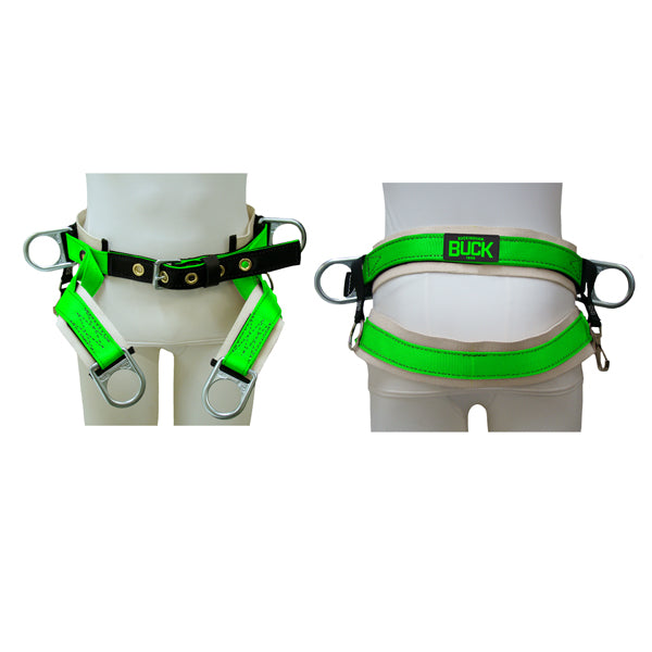 Fixed 4 D-Ring Single Cotton Back Saddle (No Leg Straps) - 1381