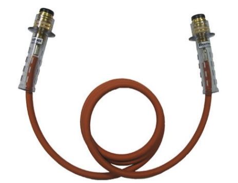 15 KV Factory Assembled Jumpers with Medium Range Heads - Clear - (53-6893)