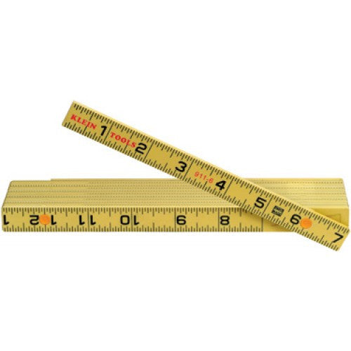 Klein Fiberglass Folding Rule with Reading Outside (94-911-6)