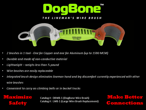 MADI DogBone™ The Lineman’s Wire Brush (95-DBWB1)
