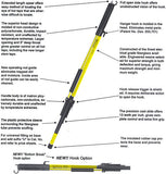 HASTINGS- Telescopic Shotgun Stick (Extends to 8 ft.). (53-8158-80)