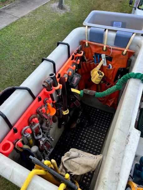 Big Rack Bucket Tool Organizer - 1003 | Linemen's Supply