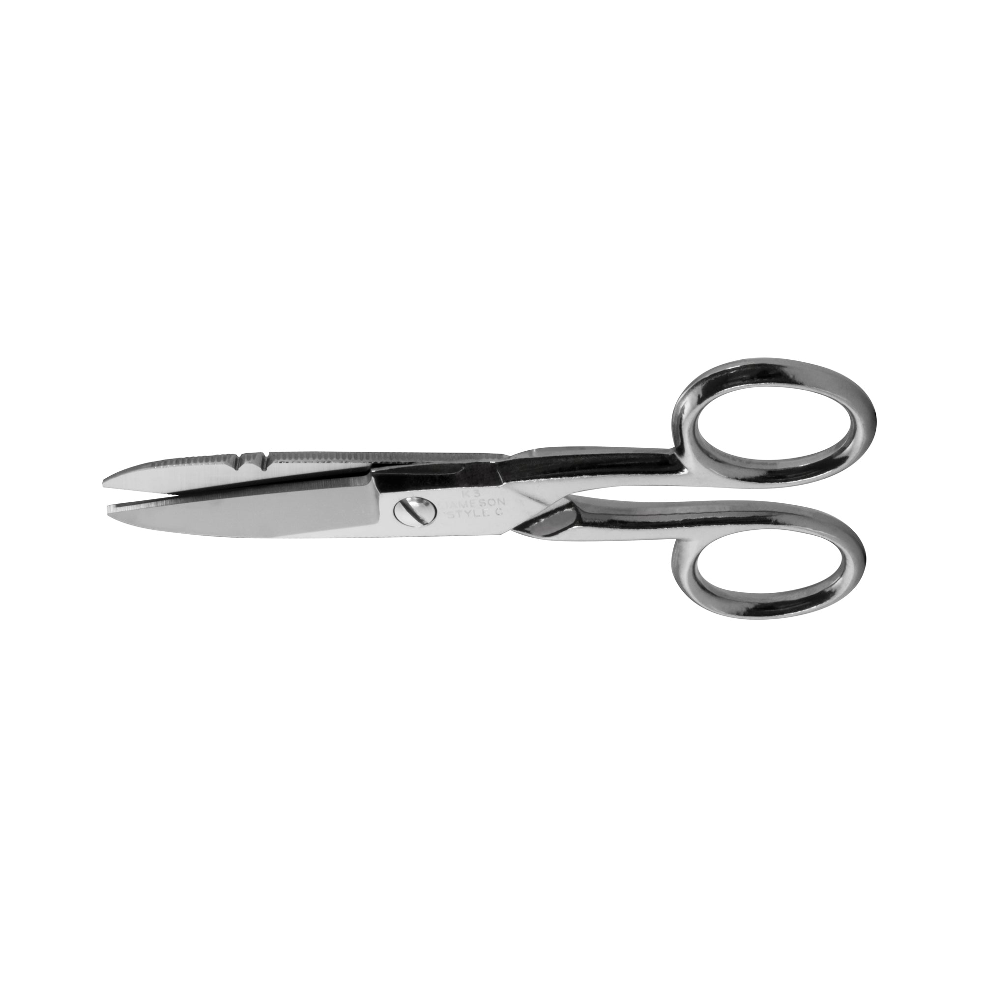 Multi Purpose Electrician Red Scissors 5.25 Cutting Stripping Wires  Electrical Repair Stainless Steel Instruments