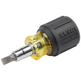 Klein Multi-Bit Screwdriver/Nut Driver, 6-in-1, Stubby, Ph, Sl Bits