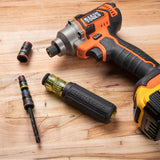 Klein 7-in-1 Impact Rated Flip Socket Set with Handle - 32910