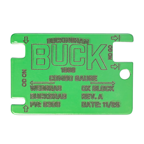 BuckGrab, WebGrab and Ox Block Friction Bar Gauge - 6308