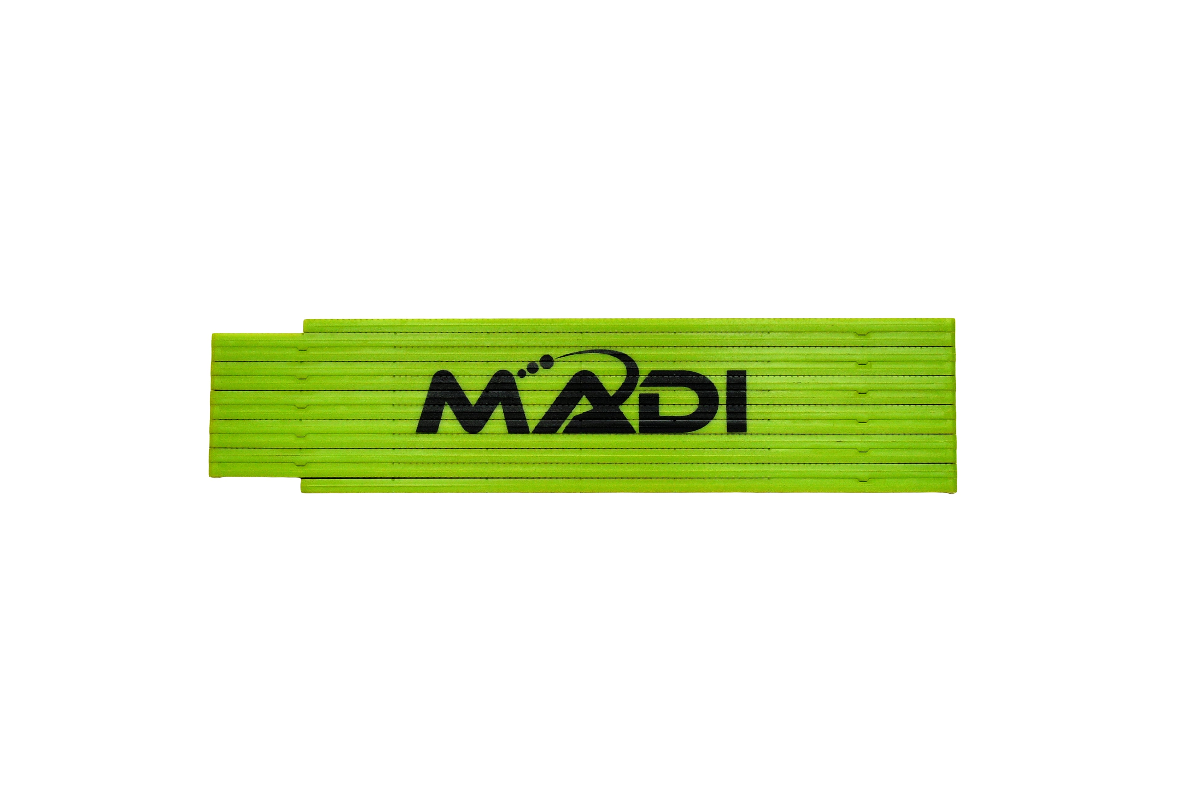 US Tape Rhino Fiberglass Folding Ruler - 15mm X 2m Euro-Type With Metric & Imperial Measurements