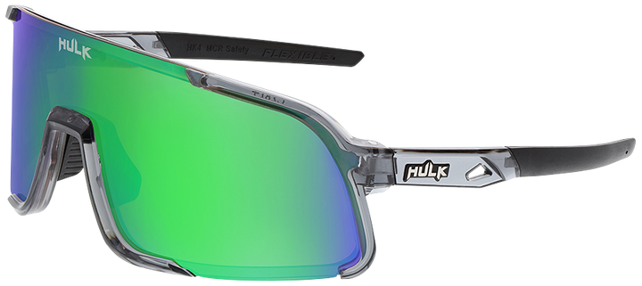 Hulk® HK4 Safety Glasses - Green Mirror | Polarized - HK42BGZDC