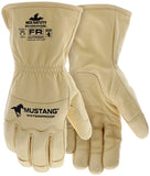 Mustang Hidex Leather Driver Wing Thumb - MU3664KGW