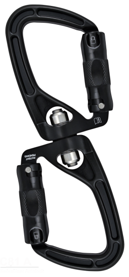 Rock Exotica SwivaBiner Auto-Lock Carabiner Swivel | Linemen's Supply