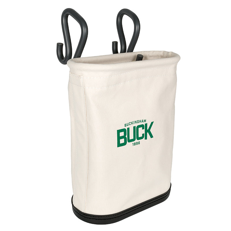 14” x 6.5” Canvas Bucket with 6 Inside Pockets - 12167