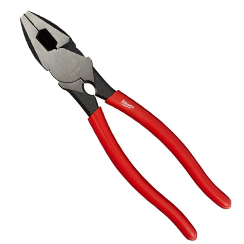 Milwaukee High-Leverage Linemans Pliers with Thread Cleaner - 48-22-6503