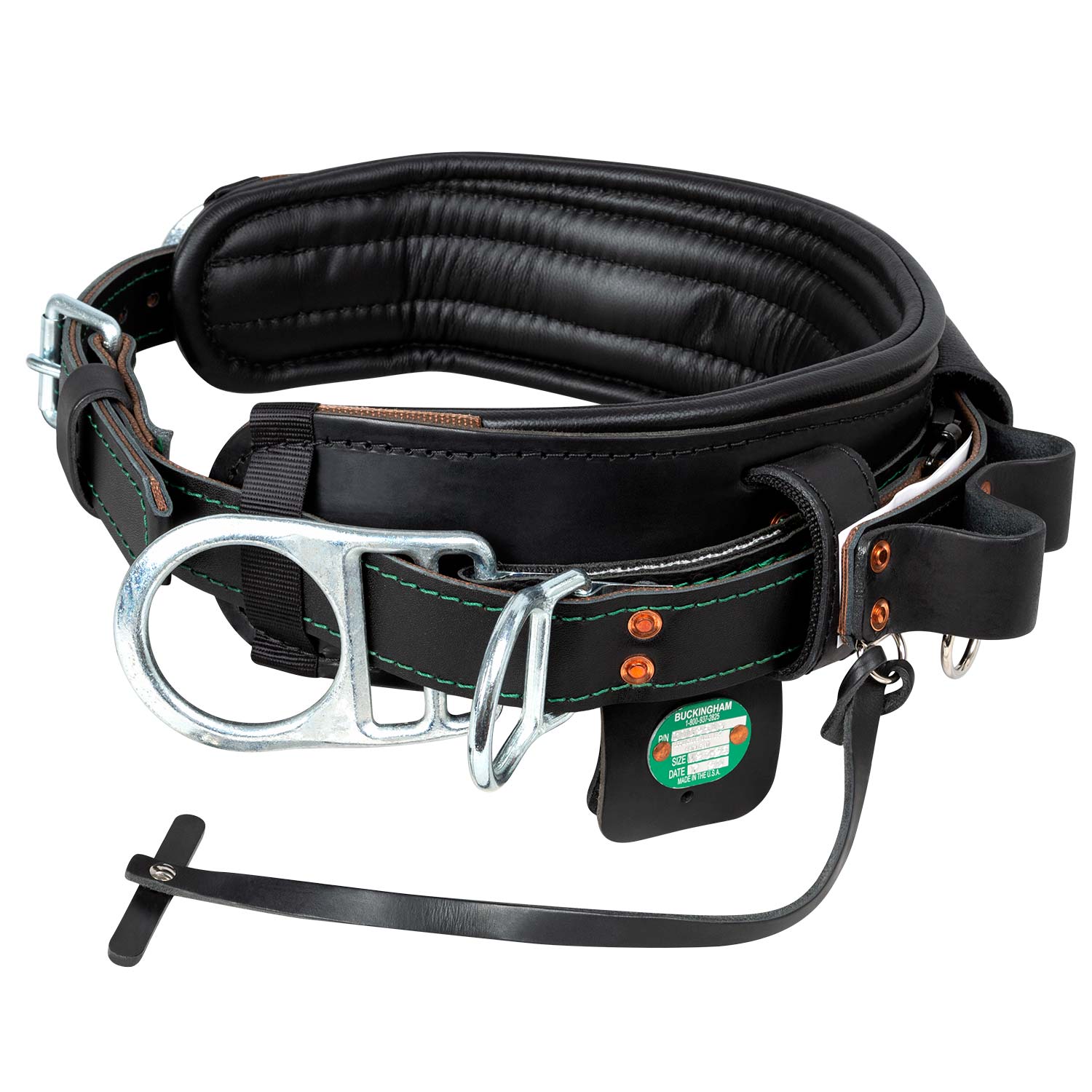 Adjustable 6-D™ Body Belt with Optional Quick Connect- 20122CM1 -  Buckingham Manufacturing