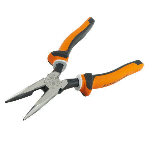 Long Nose Side Cutter Pliers, 8-In Slim Insulated - (94-2038EINS)