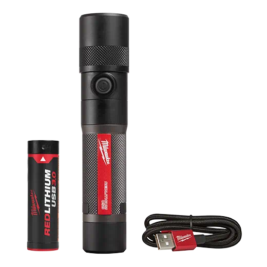 REDLITHIUM™ USB 1100L Twist Focus Flashlight - (89-2161-21)