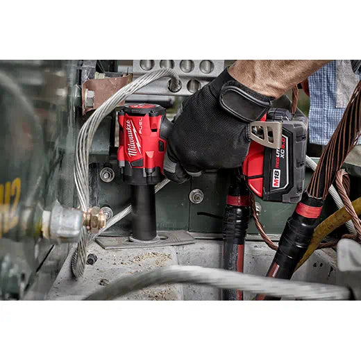 M18 FUEL 1 2 Compact Impact Wrench w Pin Detent Kit 2855P 22R Linemen s Supply