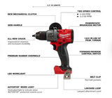 Milwaukee Fuel  1/2" Hammer Drill/Driver (Tool Only) - 2904-20