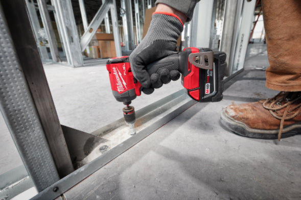 milwaukee 18v impact and flashlight M18 Fuel 1/4In Hex Impact Driver, Bare Tool By Milwaukee By AM Leonard