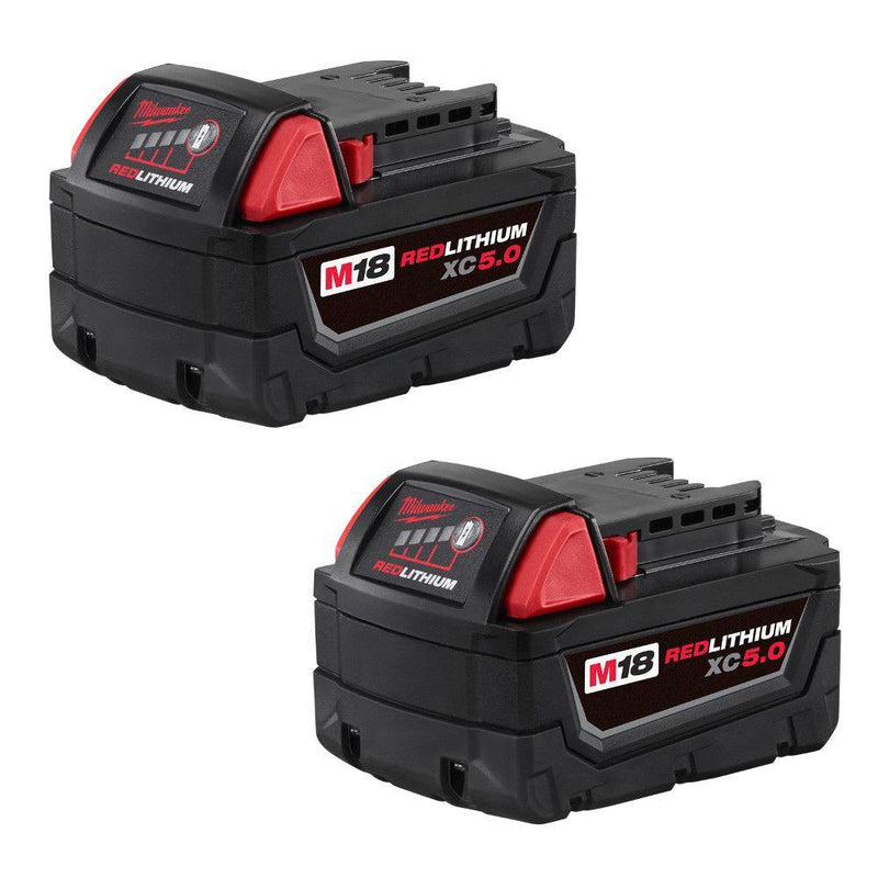 Milwaukee Extended Life 5.0a (2 pack) - (88-48111852)