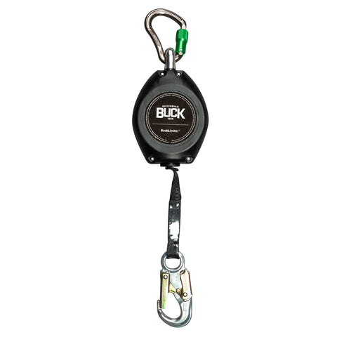 16’ BuckLimiter™ with Aluminum Carabiner and Aluminum Snaphook - 6007-164A+R