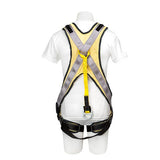 Arc Tested BuckFit™ X-Style Full Body Harness with Pigtail