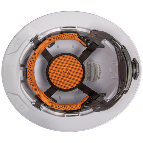 Hard Hat, Non-vented, Cap Style with Headlamp - (60406RL)