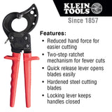 Ratcheting Cable Cutter - (94-63060)