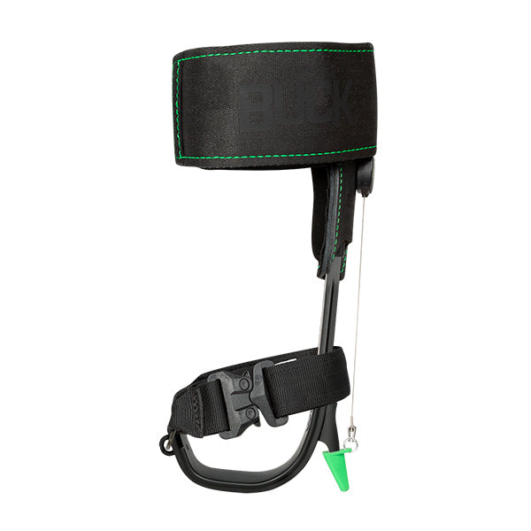 The BuckAlloy™ Black FastStrap™ Climber Kit w/ Retractable Gaff Guard