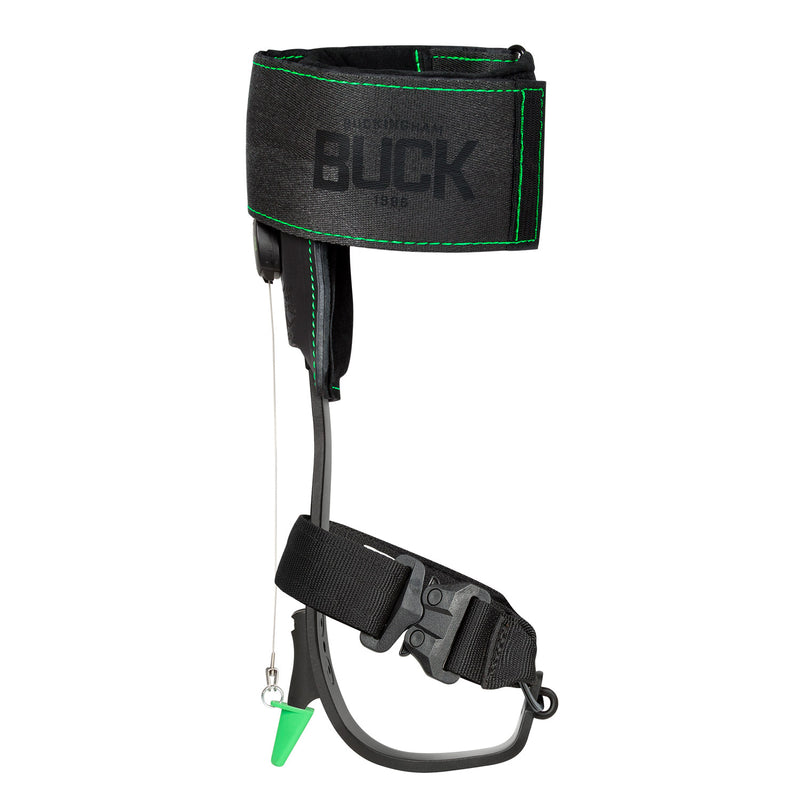 BuckLite™ Titanium Pole Climber Kit with GRIP™ and FastStrap™ Foot straps - TBG94K1FG-BL
