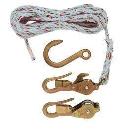 Klein Block and Tackle with Guarded Snap/Hooks (94-H1802-30SSR)