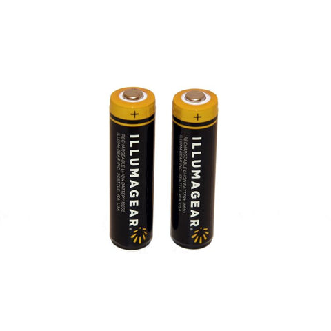 18650 Lithium Ion Rechargeable Batteries, 2-pack - (HARB-01A-X2)